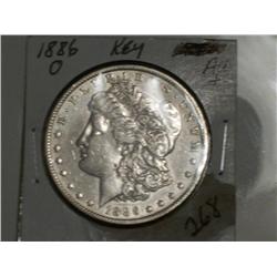 1886-O MORGAN DOLLAR
