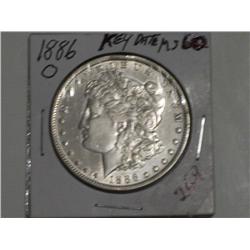 1886-O MORGAN DOLLAR