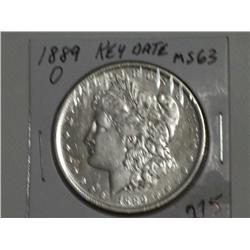 1889-O MORGAN DOLLAR