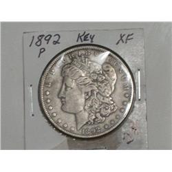 1892-P MORGAN DOLLAR