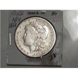 1892-S MORGAN DOLLAR