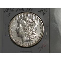 1896-S MORGAN DOLLAR