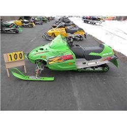 02 Arctic Cat  ZR 500 XC SN# 4UF02SNW22T113722