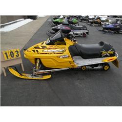 Ski Doo MXZ 800X SN# 2BPS1664X1V000105