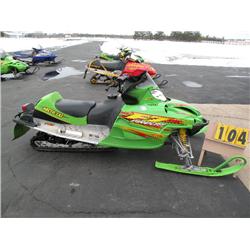 03 Arctic Cat F7 SN# 4UF03SNW93T183152