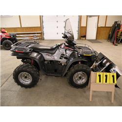 03 Polaris Sportsman 700 w/plow & winch SN# 4XACH68AX3A731563