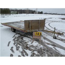 00 Triton 3 place trailer VIN# 4TCSS1120YH102181