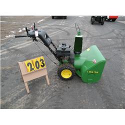 John Deere TRS32 Walk Behind Blower SN# MOTR32X141907