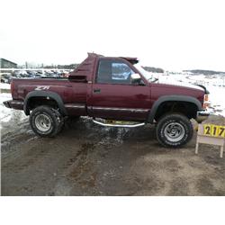 89 Chevrolet Z71 1500 VIN# 1GCDK14K8KZ210289