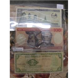 Foreign Money (Brazil, 1972 Nicaragua, & ?)