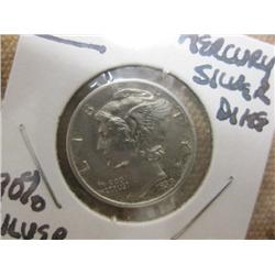 1939 D Mercury Silver Dime