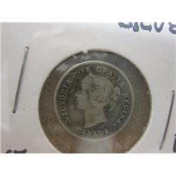 1891 S Cent Silver Canada
