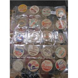 Vintage Milk Caps