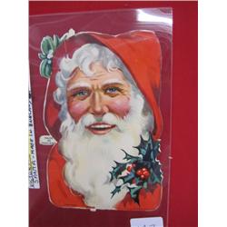 Victorian Era Die Cut Santa Made in England