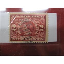 U. S June 1, 1909 #370 Cancled William H. Seward Alaska-Youkon-Pacific Exposition Issue