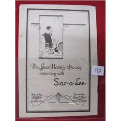 1920's Colonial Theatre Program-Great Ads