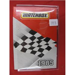 1985 Matchbox Book