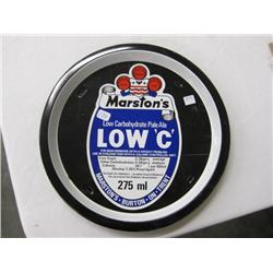 Marston's Low Carbohydrate Pale Ale Advertising Tin
