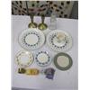 Image 1 : Boxed Lot Dishes-Candlesticks