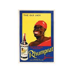 RHUMPRAT. BONAPARTE. (1920 CA.). 120x80cm. (48x32in.). Litografía. A-. Entelado. PUBLICIDAD.