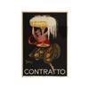 Image 1 : CONTRATTO. CAPIELLO. 1922. 140x100cm. (55x40in.). Litografía. A-. Entelado. PUBLICIDAD.