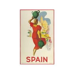 SPAIN. CADAQUES. MORELL. 1940. 100x70cm. (40x27in.). Litografía. B+. Entelado. TURISMO. ESPAÑ
