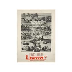 IX GRAN PREMIO INTERNACIONAL PEÑA RHIN. 1948. PEREZ DE ROZAS, CARLOS. 1948. 68x48cm. (27x19in