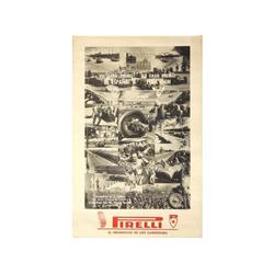 VIII GRAN PREMIO DE ESPAÑA. XII GRAN PREMIO PEÑA RHIN. PEREZ DE ROZAS. 1954. 70x44cm. (27,517