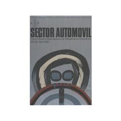 BARCELONA, SECTOR AUTOMOVIL. VELLVE. 1967. 97,5x70cm. (38x27in.). Litografía + Offset. B+. En