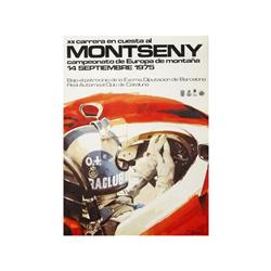 XII CARRERA EN CUESTA AL MONTSENY. Campeonato de Europa de montaña 14 septiembre 1975. BARGAL