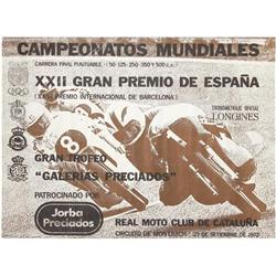 CAMPEONATOS MUNDIALES XII GRAN PREMIO DE ESPAÑA. (XXVI PREMIO INTERNACIONAL DE BARCELONA). 19