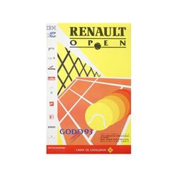 REANULT OPEN. GODO 93. 1993. 60x42,5cm. (24x16,5in.). Offset. A-. DEPORTES.