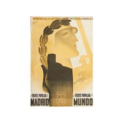 HOMENAJE A LAS BRIGADAS INTERNACIONALES. EL FRENTE POPULAR DE MADRID AL FRENTE POPULAR DEL MUNDO.