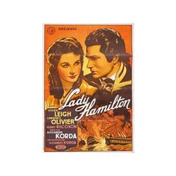 THAT HAMILTON WOMAN. LADY HAMILTON. 1941. 100x70cm. (40x27in.). Litografía. A-. COMEDI