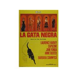 WALK ON THE WILD SIDE. LA GATA NEGRA. 1962. 97,5x67,5cm. (38,5x26,5in.). Offset. B+. J