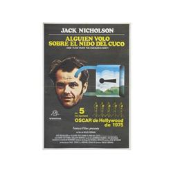 ONE FLEW OVER THE CUCKOO´S NEST. ALGUIEN VOLO SOBRE EL NIDO DEL CUCO. 1976. 100x70cm.