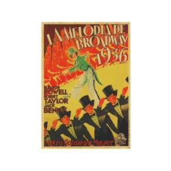 BROADWAY MELODY OF 1936. MELODÍA DE BROADWAY. 1936. 100x70cm. (40x27in.). Litografía.