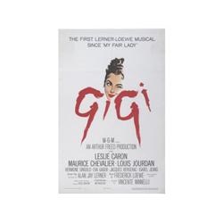 GIGI (Cartel U.S.A.). GIGI. 1958. 100x70cm. (40x27in.). Offset. A-. Entelado. L. Caron