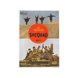 HELP. SOCORRO. 1965. 100x70cm. (40x27in.). Offset. A-. MUSICALES.