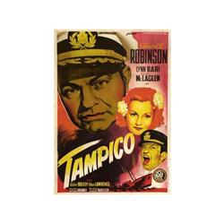 TAMPICO. TAMPICO. SOLIGO. 1944. 100x70cm. (40x27in.). Litografía. B+. Entelado. ACCIÓN