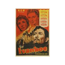 IVANHOE. IVANHOE. SOLIGO. 1952. 100x70cm. (40x27in.). Litografía. B+. Entelado. R. Tay