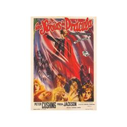 THE BRIDES OF DRACULA. LAS NOVIAS DE DRÁCULA, MODELO A. 1960. 100x70cm. (40x27in.). Of