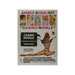 CASINO ROYALE. JAMES BOND. CASINO ROYALE. JANO. 1967. 100x70cm. (40x27in.). Offset. B+