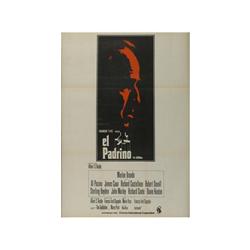 THE GODFATHER. EL PADRINO. 1972. 100x70cm. (40x27in.). Offset. A. Marlon Brando, Al Pa