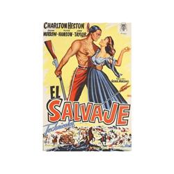 SALVAJE. JANO. 1952. 100x70cm. (40x27in.). Litografía. A-. Entelado. WESTERN.