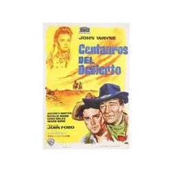 THE SEARCHERS. CENTAUROS DEL DESIERTO. JANO. 1956. 100x70cm. (40x27in.). Litografía. A