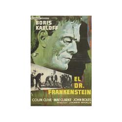 FRANKESTEIN. EL DR. FRANKESTEIN. MCP. 1931 (Reposición 60´s). 100x68cm. (40x26,8in.).