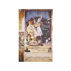 STAR WARS. LA GUERRA DE LAS GALAXIAS. 1977 (Reposición 1979). 100x70cm. (40x27in.). Of