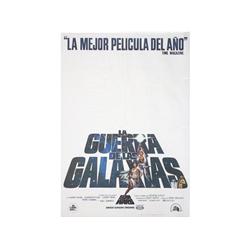 STAR WARS. (AVANCE). LA GUERRA DE LAS GALAXIAS. 1977. 100x70cm. (40x27in.). Offset. A-