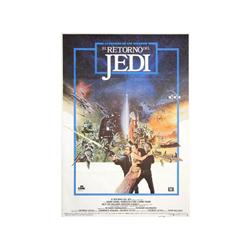 RETURN OF THE JEDI. EL RETORNO DE JEDI. 1982. 100x70cm. (40x27in.). Offset. A-. G. Luc